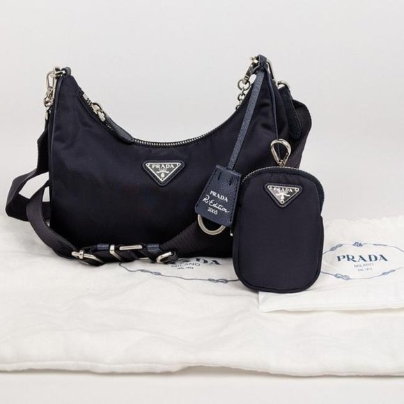 SOLD Prada Navy Nylon Re-Edition 2005 Bag - Picture 7 of 7
